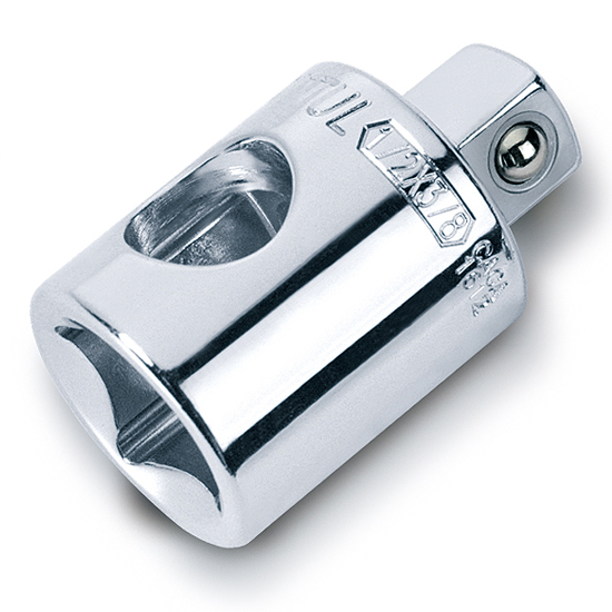 Переходник 3/8"х1/4" с отверстием CAGA1208