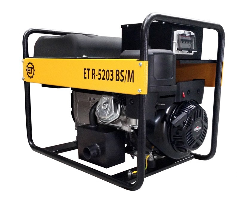 388588 Бензиновая электростанция 5.2 кВт/3ф - ET R-5203 BS/M
