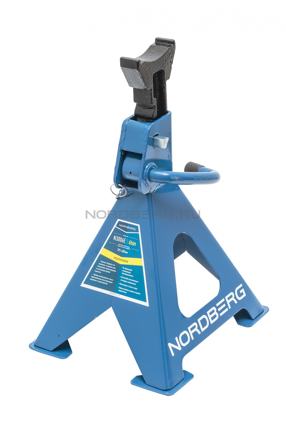 Стойка механическая под авто, для автолюбителя, г/п 6 тонн NORDBERG N3006E (1шт.)