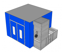 Покрасочная камера OSKAS Mini 3D-D