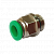ПЕРЕХОДНИК цанговый M1/4" 8мм с уплотнением, пластм. корпус ASTUROMEC B250/8