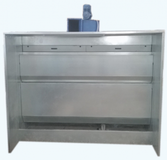 Окрасочная кабина с боковыми стенками 1500 мм WOK 3000/1500