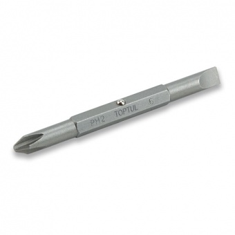 Бита двухсторонняя 1/4", PH1-5мм, L 75мм FKAA0105